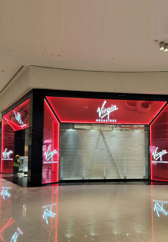 Virgin store